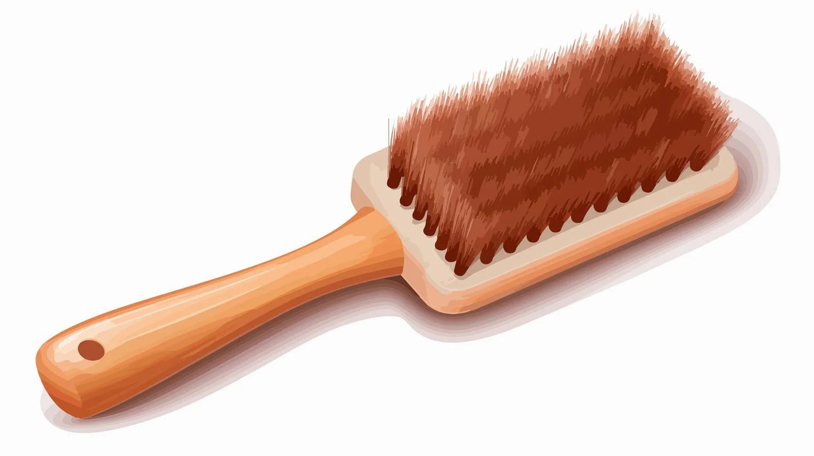 Cartoon Scrubbing Brush Vector Illustration — free download from Dotvec