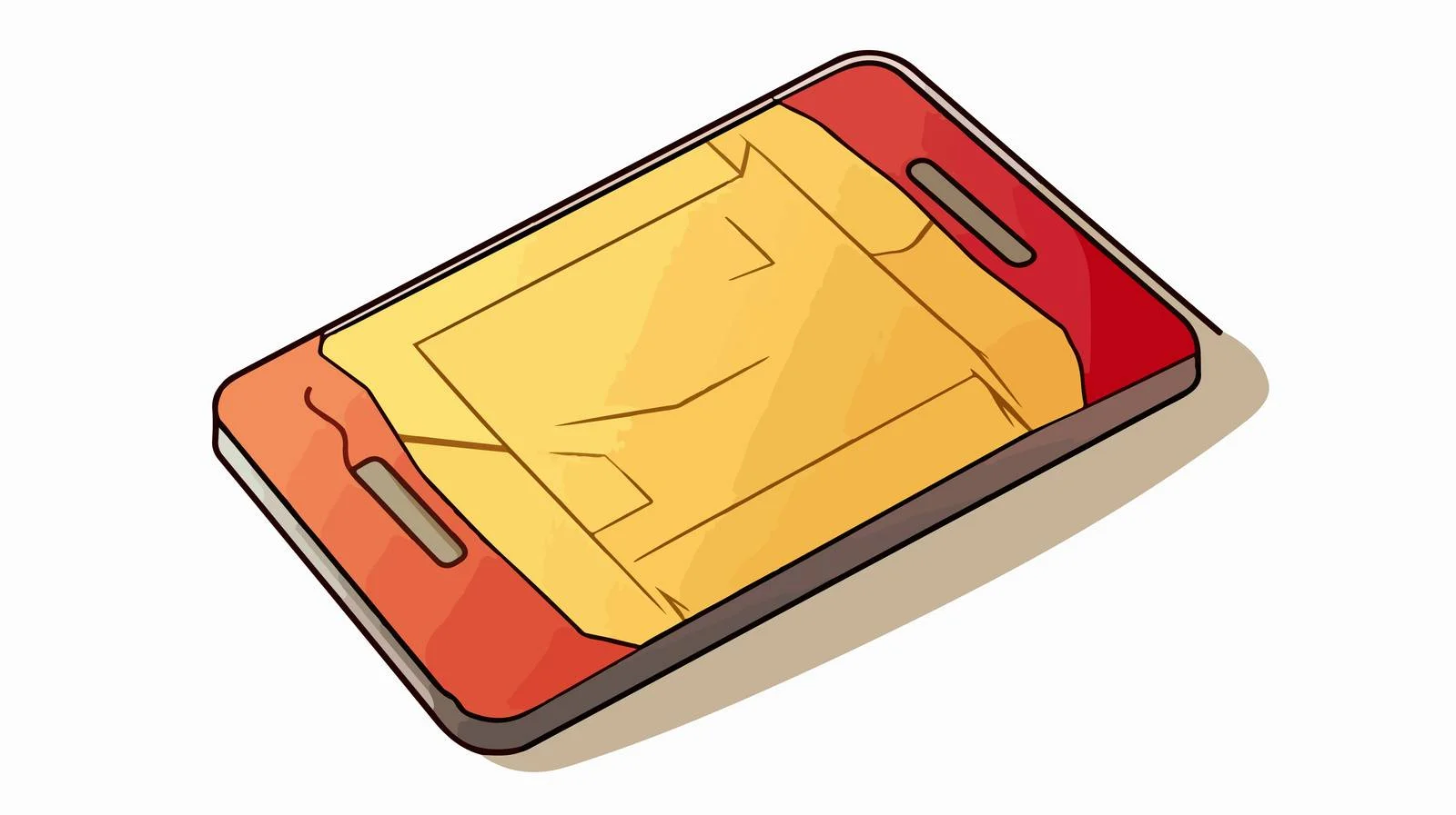Cartoon SIM Card Vector Illustration — free download from Dotvec