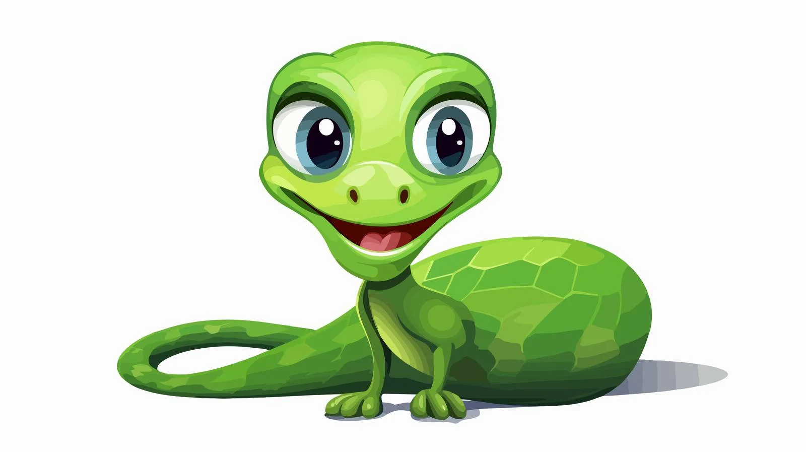 Cartoon Snake Symbol Illustration — free download from Dotvec