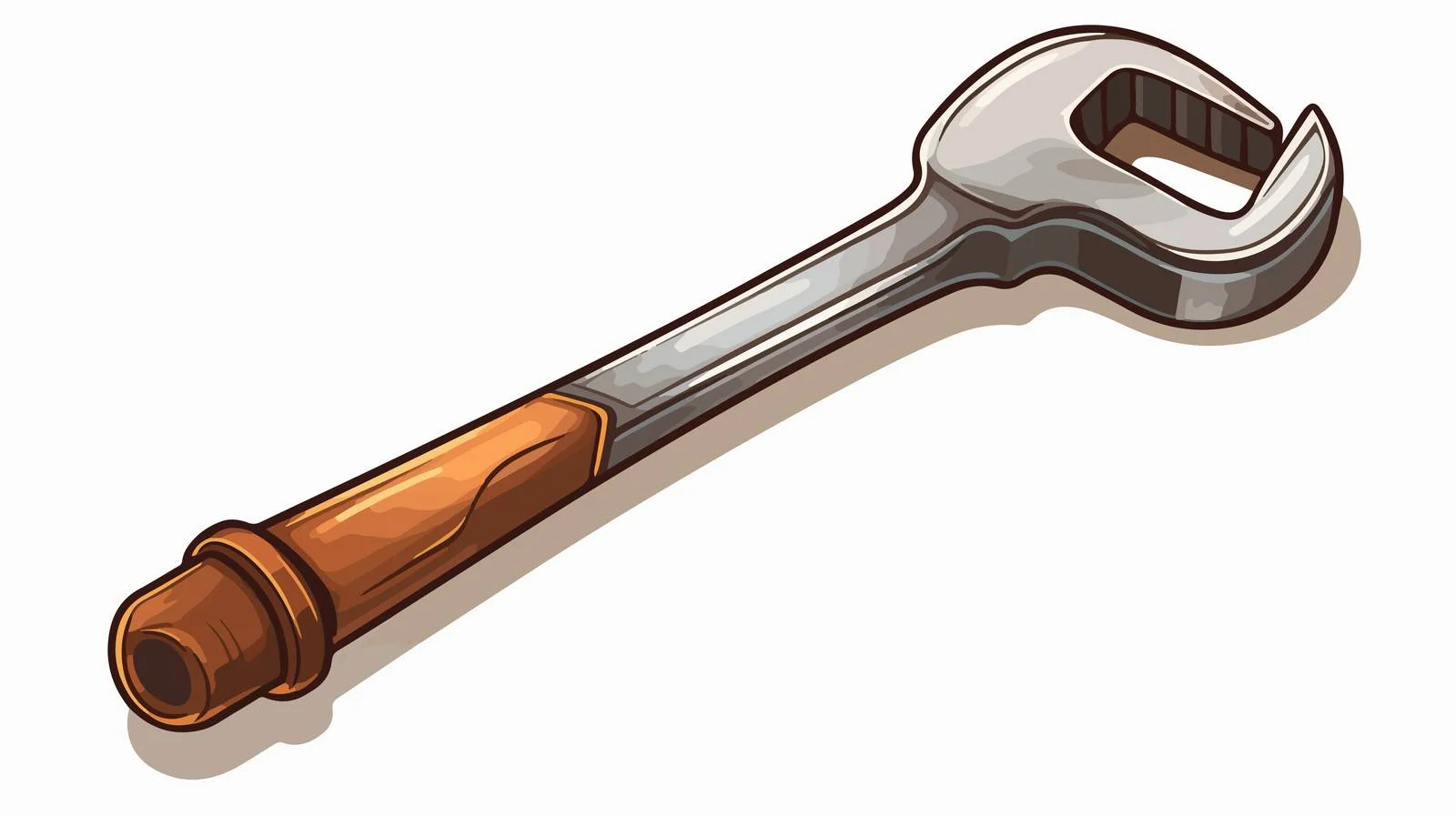 Cartoon Spanner Stock Illustration — free download from Dotvec