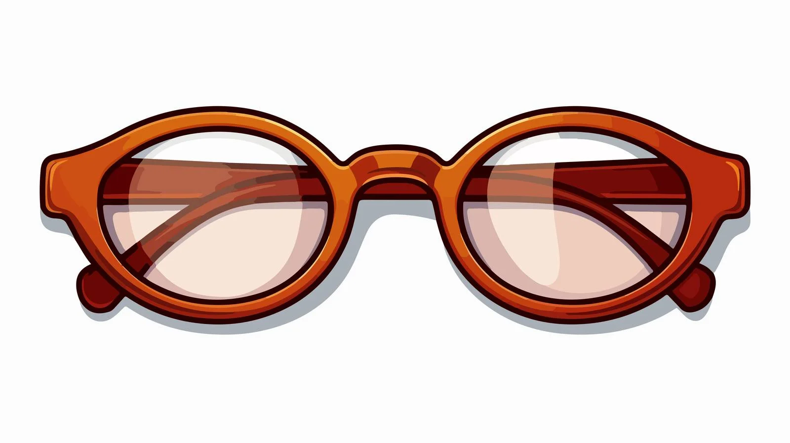 Cartoon Spectacles Stock Vector Illustration — free download from Dotvec