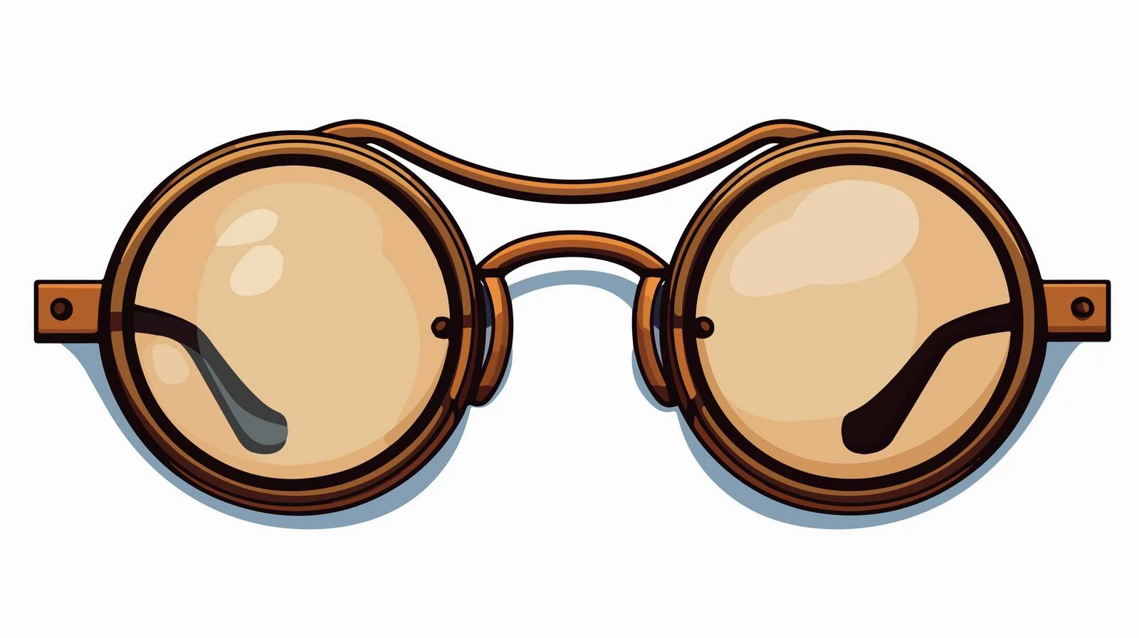 Cartoon Spectacles Stock Vector Illustration — free download from Dotvec
