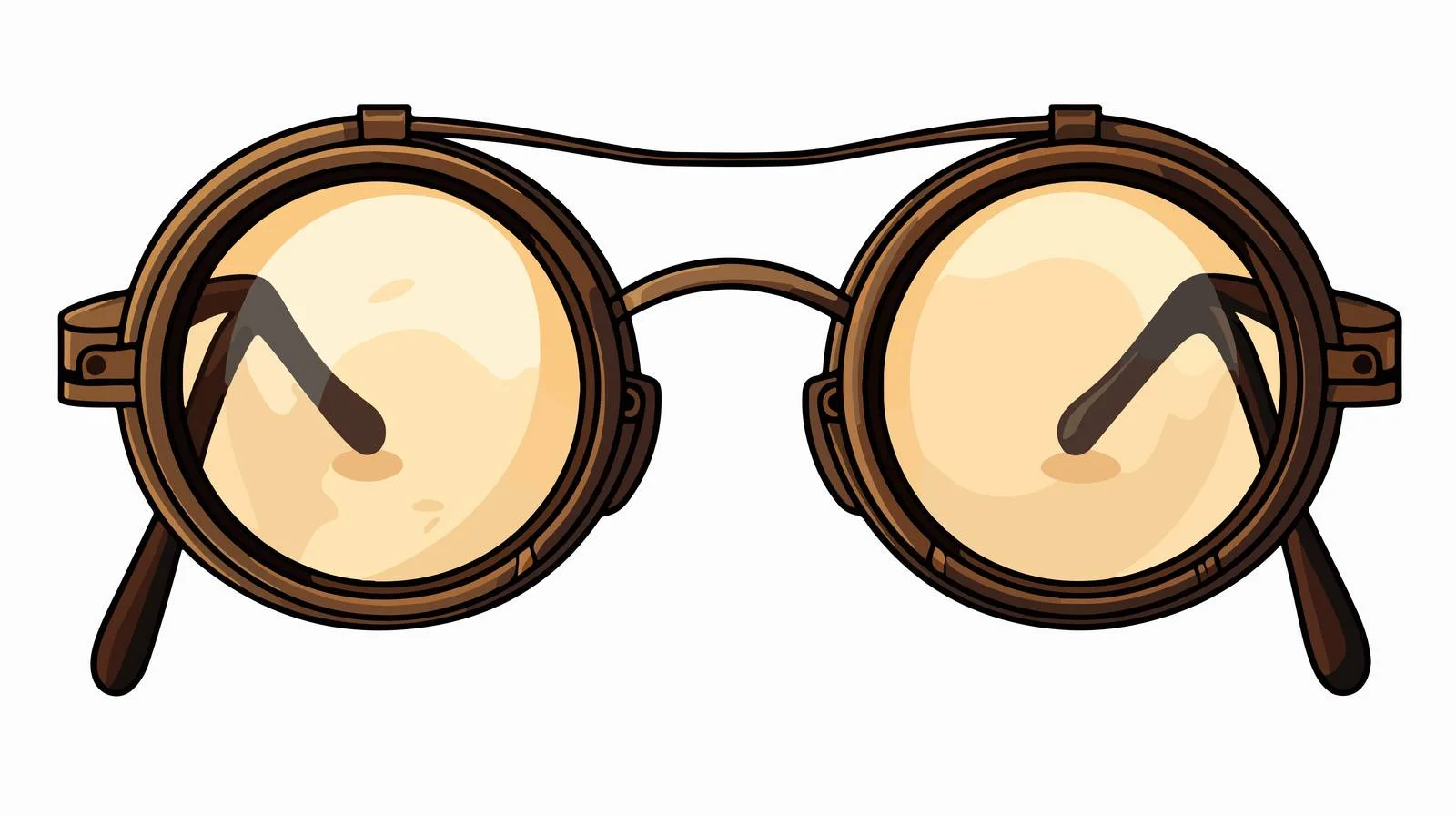 Cartoon Spectacles Vector Illustration — free download from Dotvec