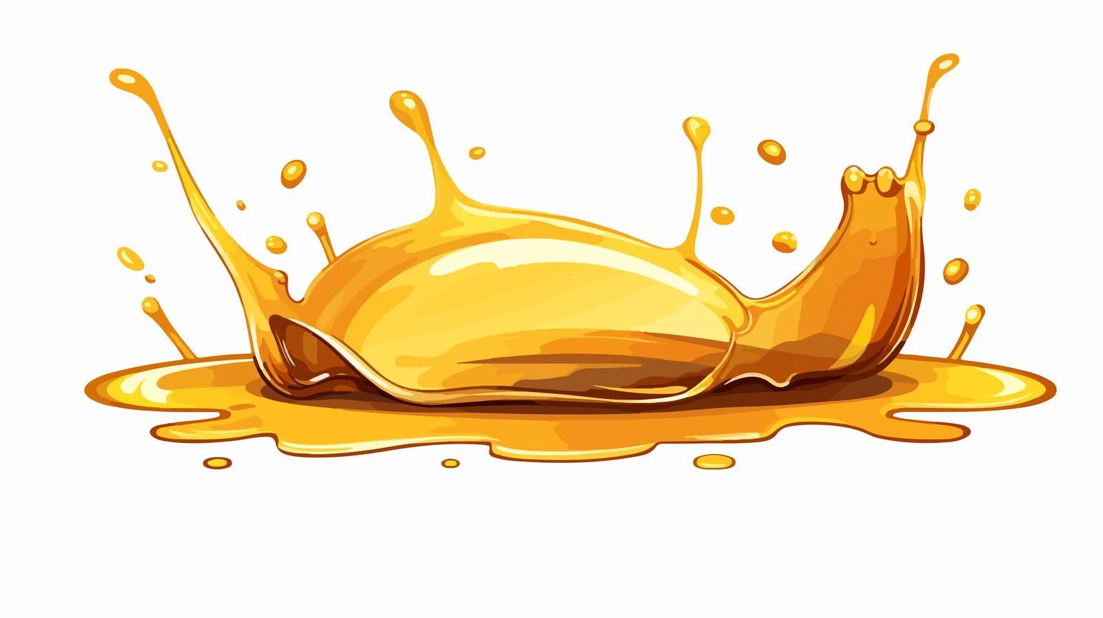 Cartoon Spilled Beer Illustration — free download from Dotvec