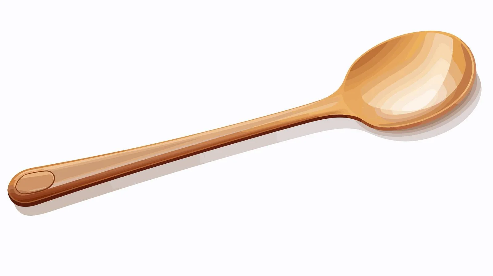 Cartoon Spoon Vector Illustration — free download from Dotvec
