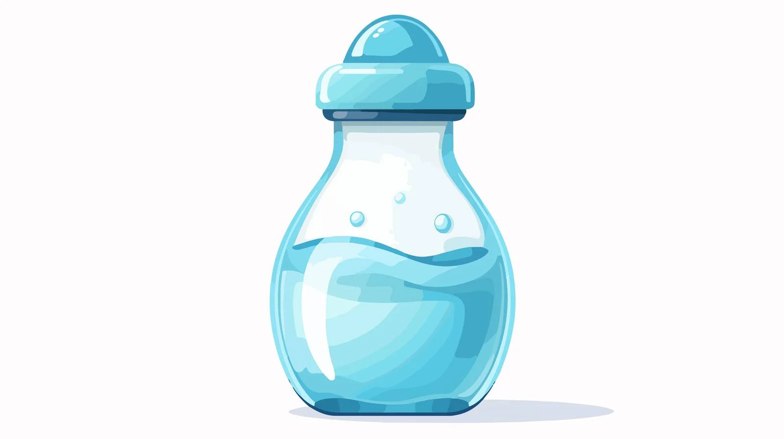 Baby Milk Bottle Cartoon Vector Illustration — free download from Dotvec