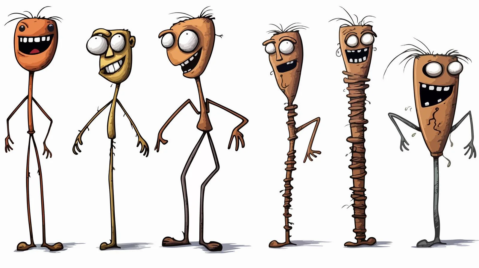 Stick Figure Cartoon Illustration — free download from Dotvec