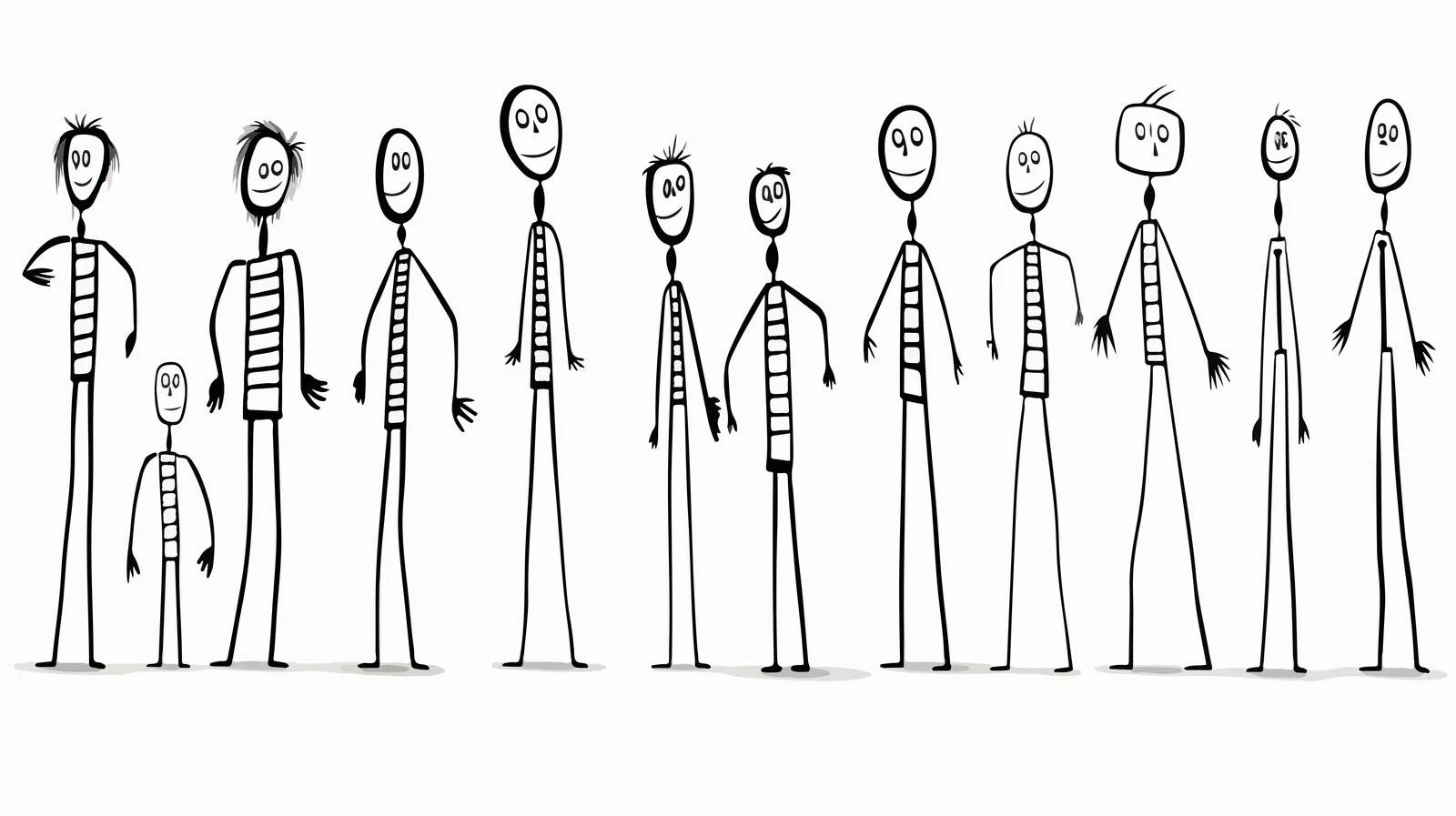 Stick Man Cartoon Vector Illustration — free download from Dotvec