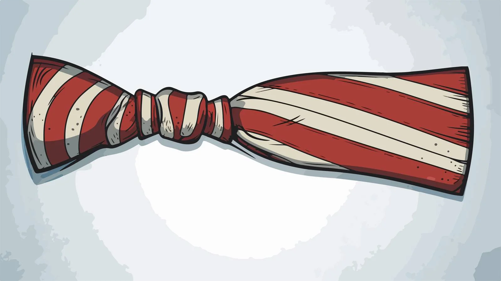 Cartoon Tie with Thought Bubble — free download from Dotvec