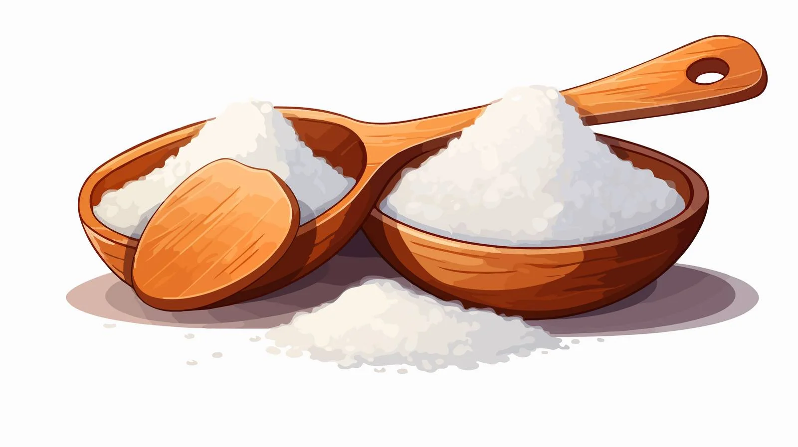 Sweetness Cartoon Spoon Illustration — free download from Dotvec
