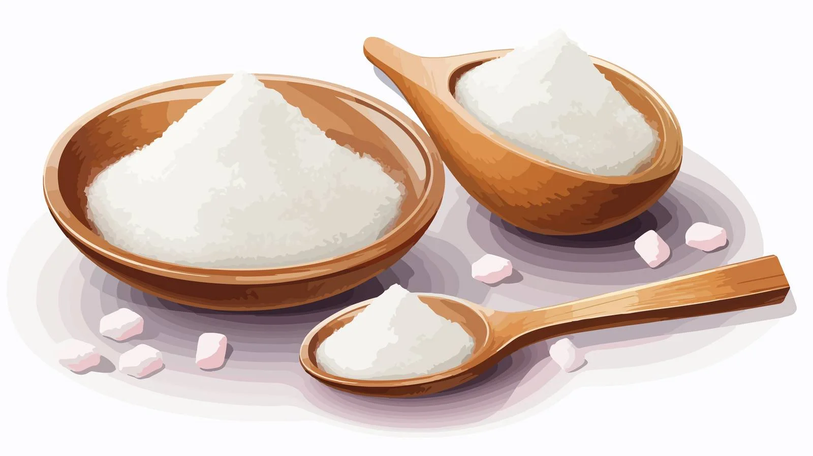 Sweet Sugar Spoon Illustration — free download from Dotvec