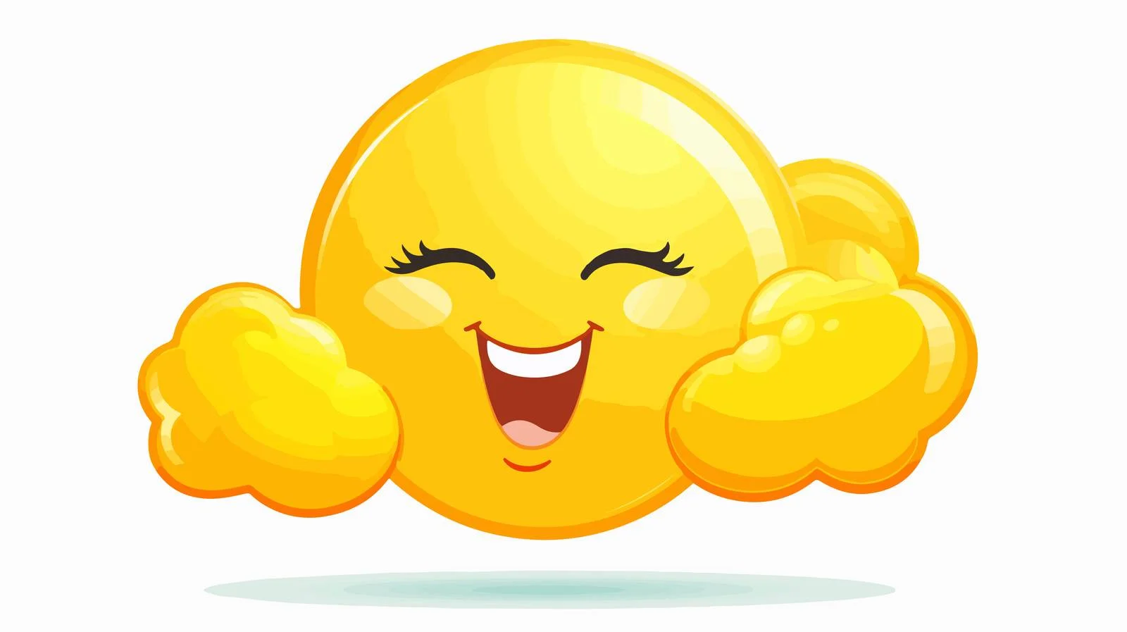 Sun with Thought Bubble Illustration — free download from Dotvec