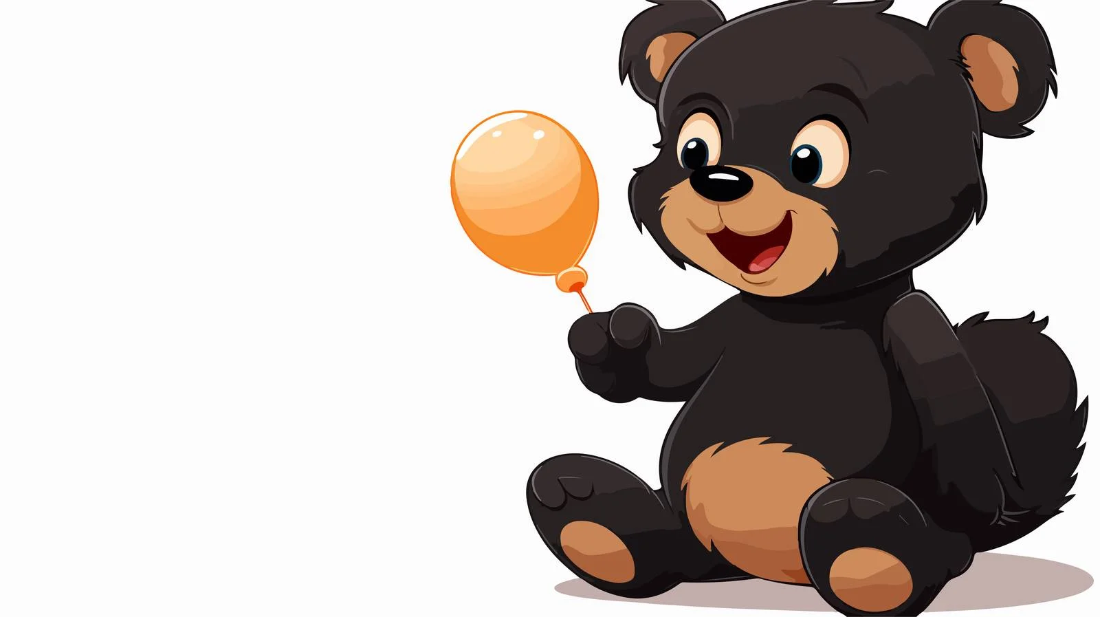 Teddy Bear Speech Bubble Cartoon Image — free download from Dotvec