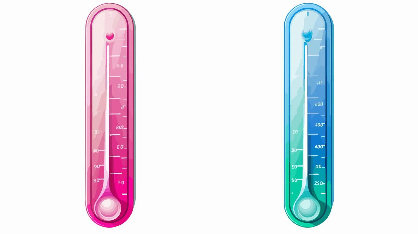 Cartoon Thermometer Illustration — free download from Dotvec