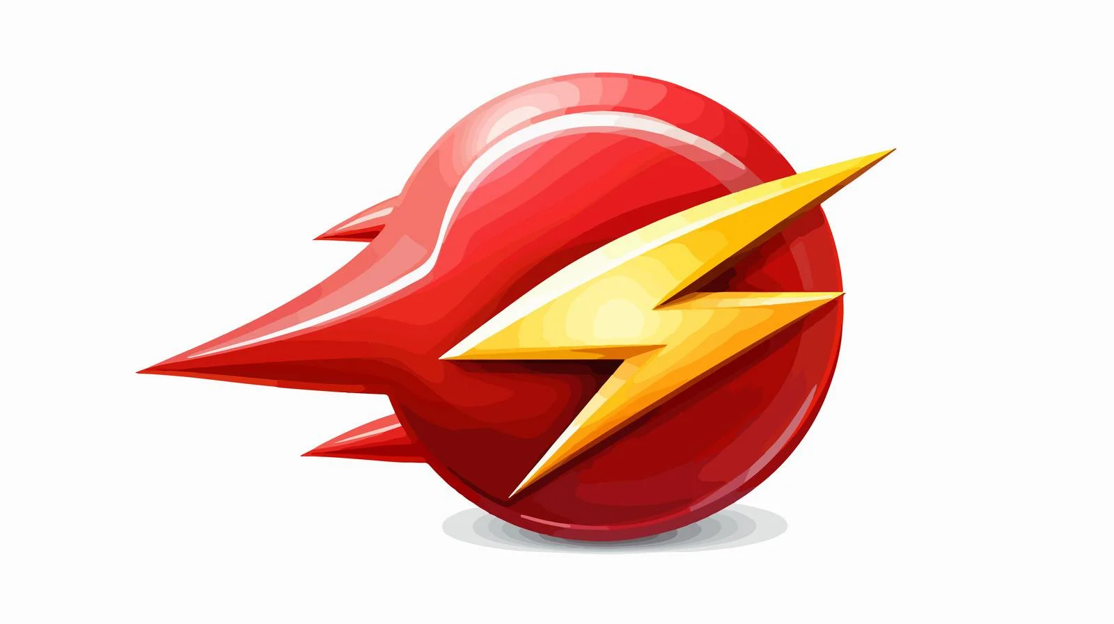 Cartoon Thunderbolt Illustration — free download from Dotvec