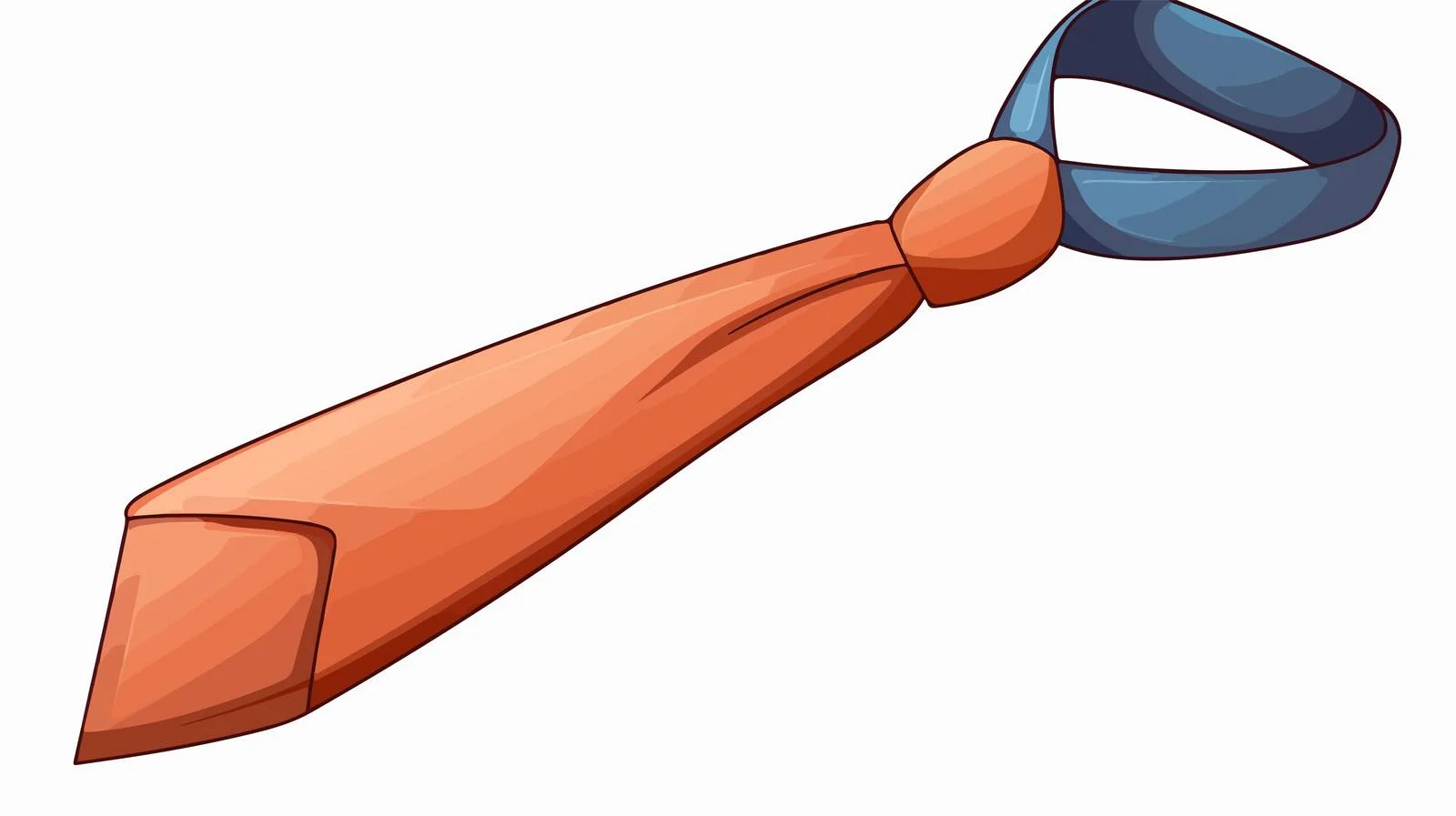 Cartoon Tie Vector Illustration — free download from Dotvec