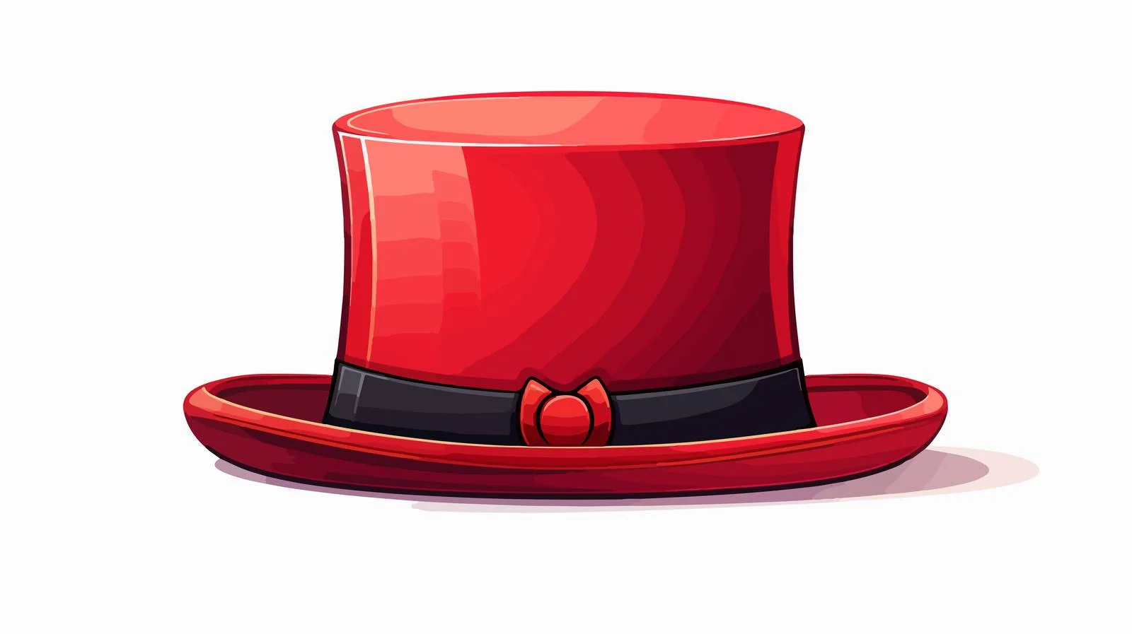Elegant Top Hat Illustration — free download from Dotvec