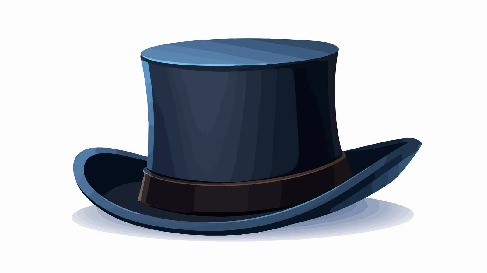 Cartoon Top Hat Stock Illustration — free download from Dotvec