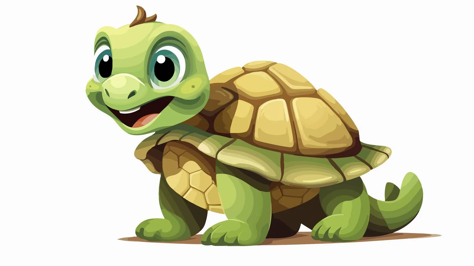 Cartoon Tortoise Stock Vector Illustration — free download from Dotvec