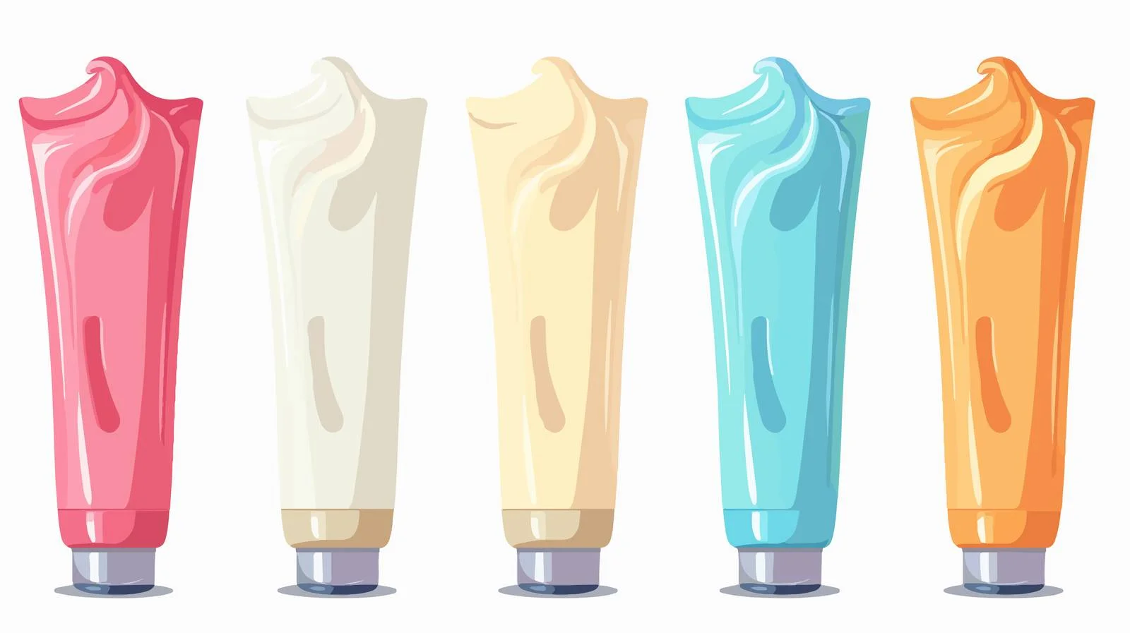 Cartoon Cream Tube Vector Illustration — free download from Dotvec