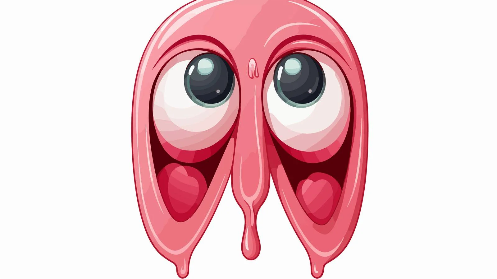 Uterus Crying Cartoon Vector Illustration — free download from Dotvec