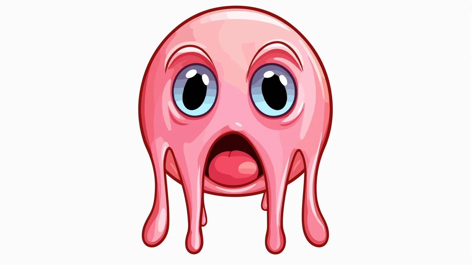 Illustration: Crying Uterus in Cartoon Style — free download from Dotvec