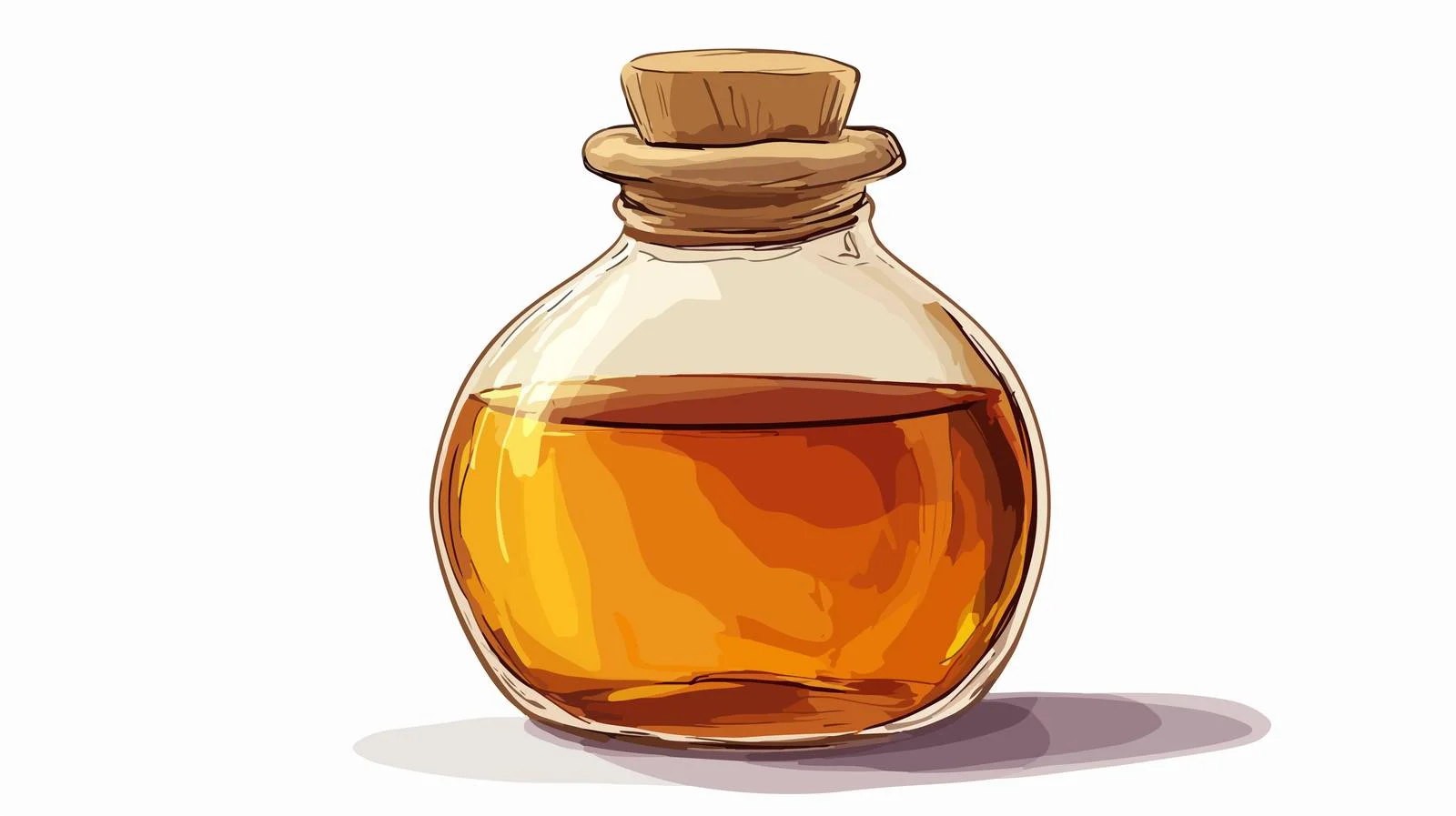 Cartoon Whisky Jar Vector Illustration — free download from Dotvec