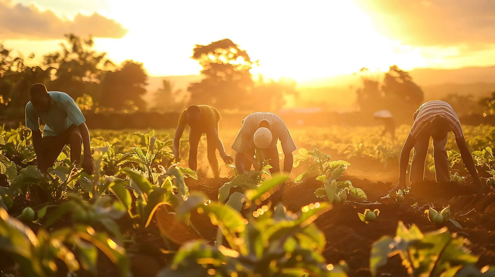 Cassava Harvesting in Progress — free download from Dotvec