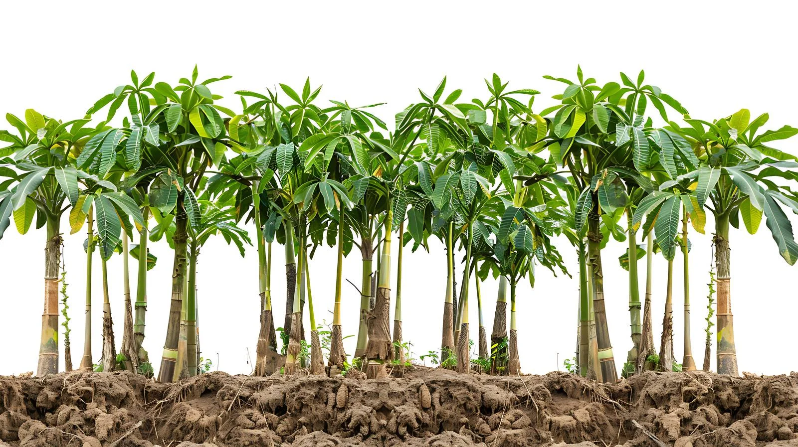 Cassava Farming Landscape — free download from Dotvec