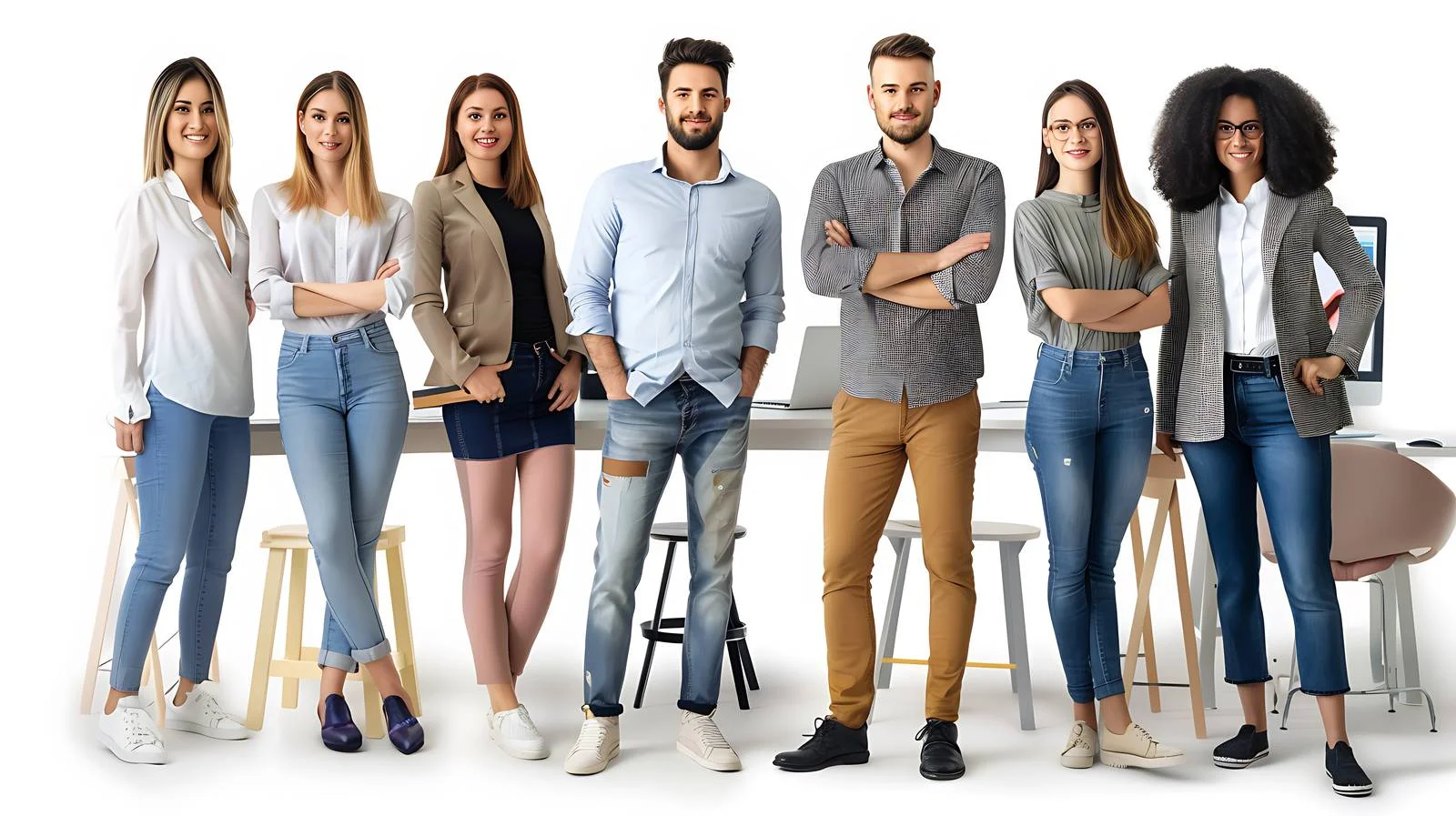 Professional Office Team Collaboration Image — free download from Dotvec