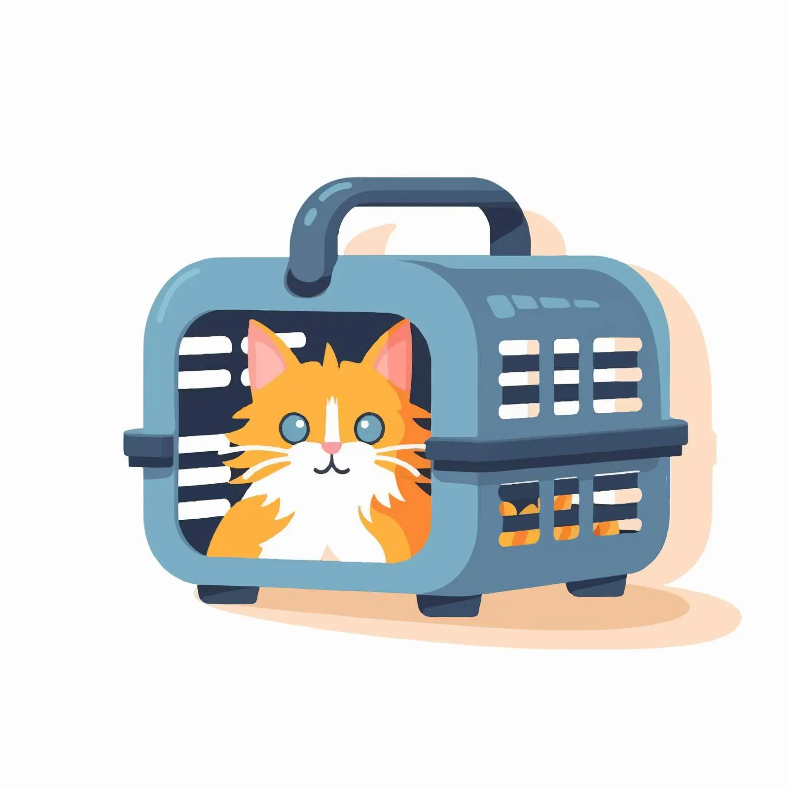 Feline Travel Carrier for Safe Transportation — free download from Dotvec