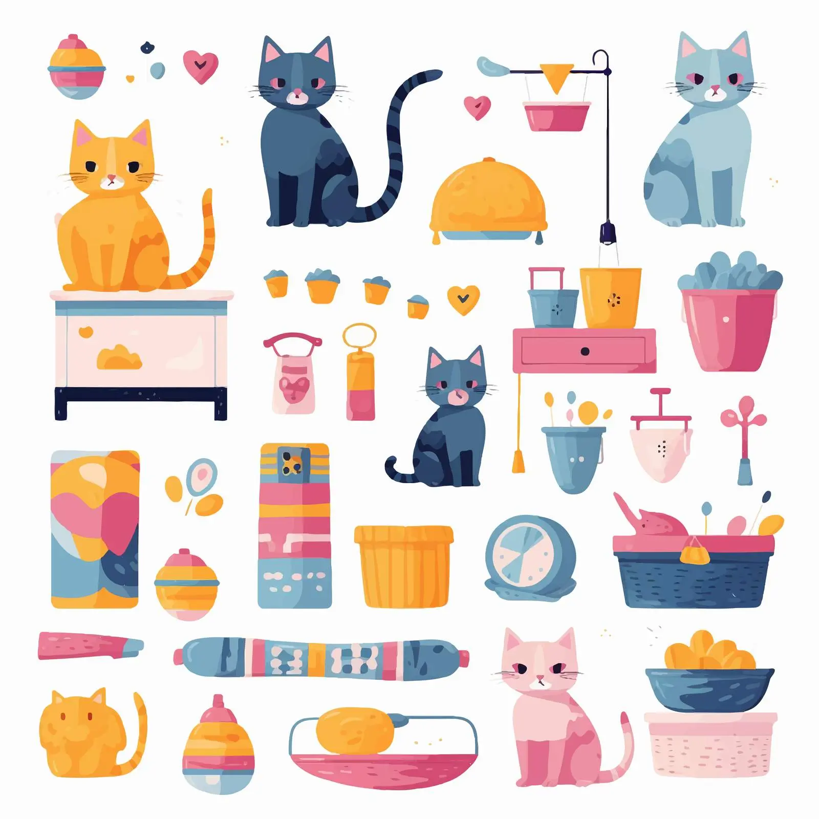 Cat Supplies and Furniture for Pet Care – free leash image from Dotvec