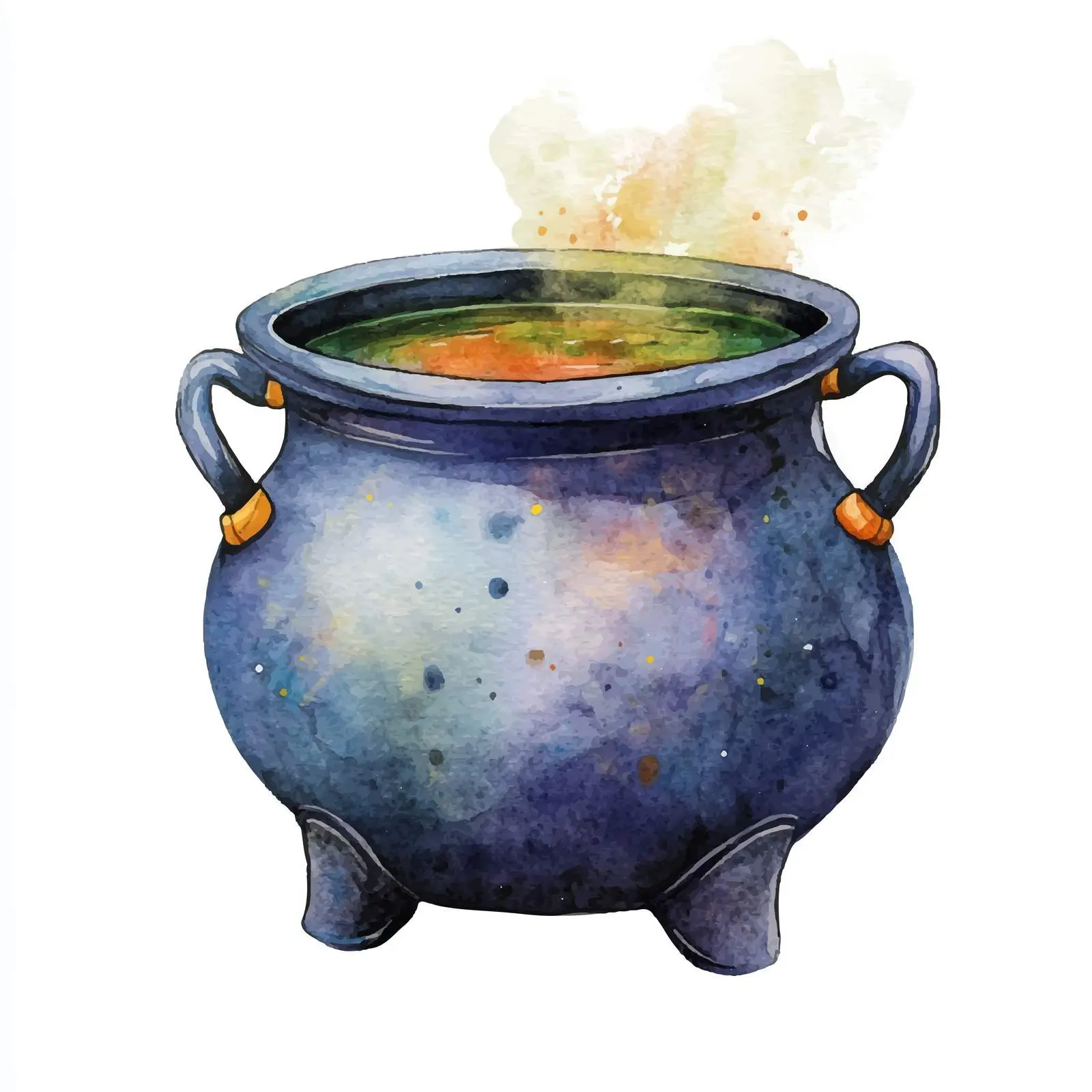 Magic School Cauldron Potion Illustration – free wizardry image from Dotvec