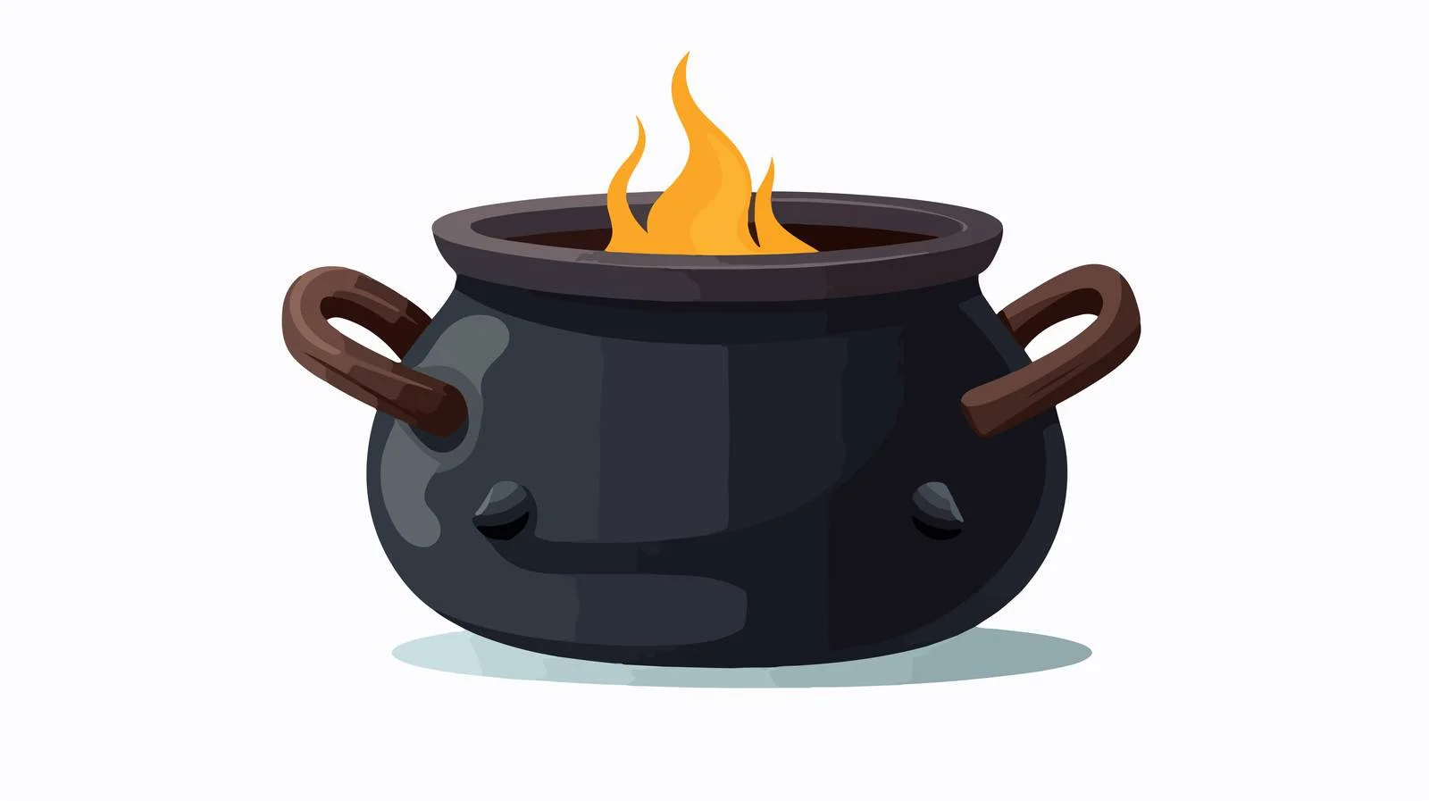 Quality Cartoon Cauldron — free download from Dotvec