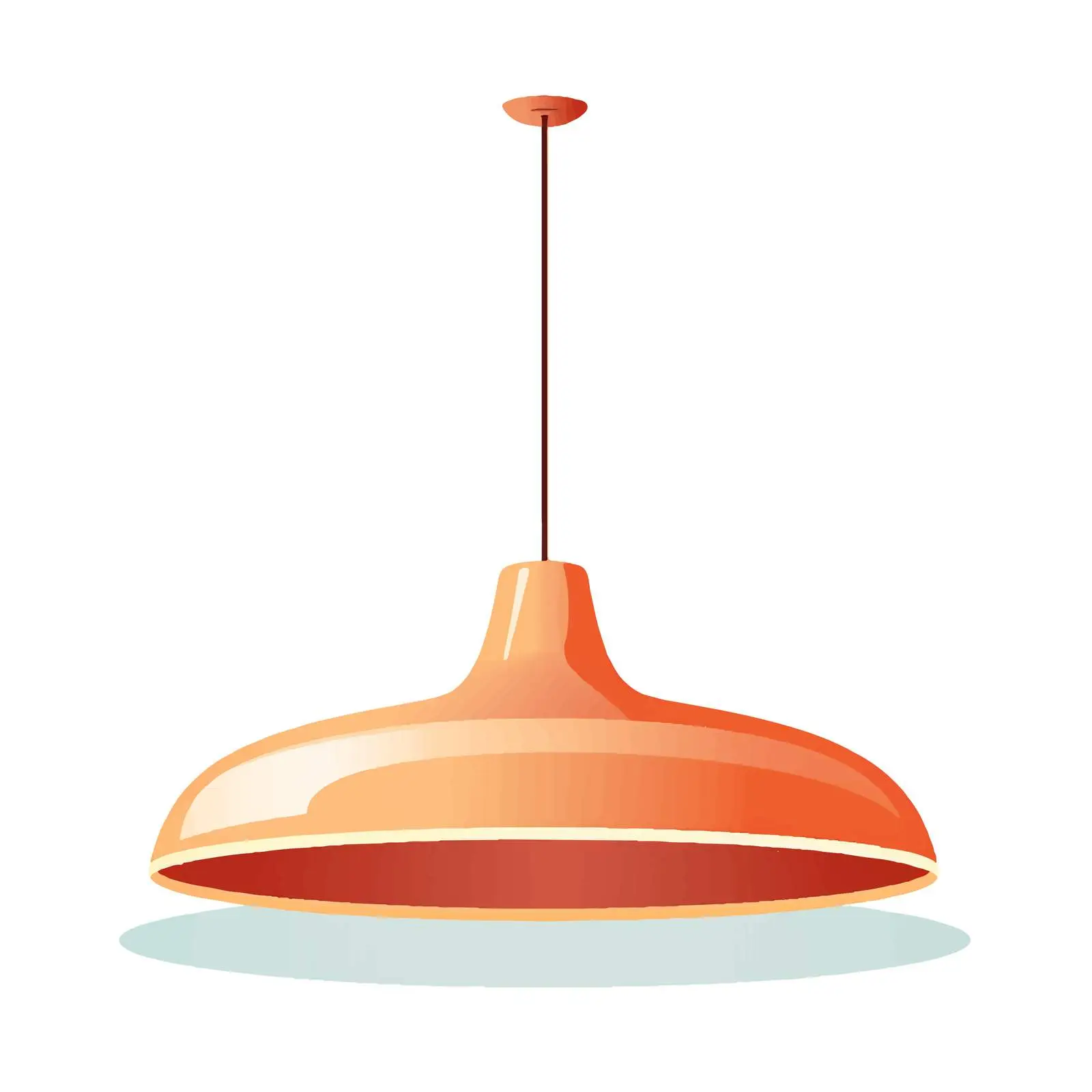 Elegant Ceiling Pendant Lamp on Cord — free download from Dotvec