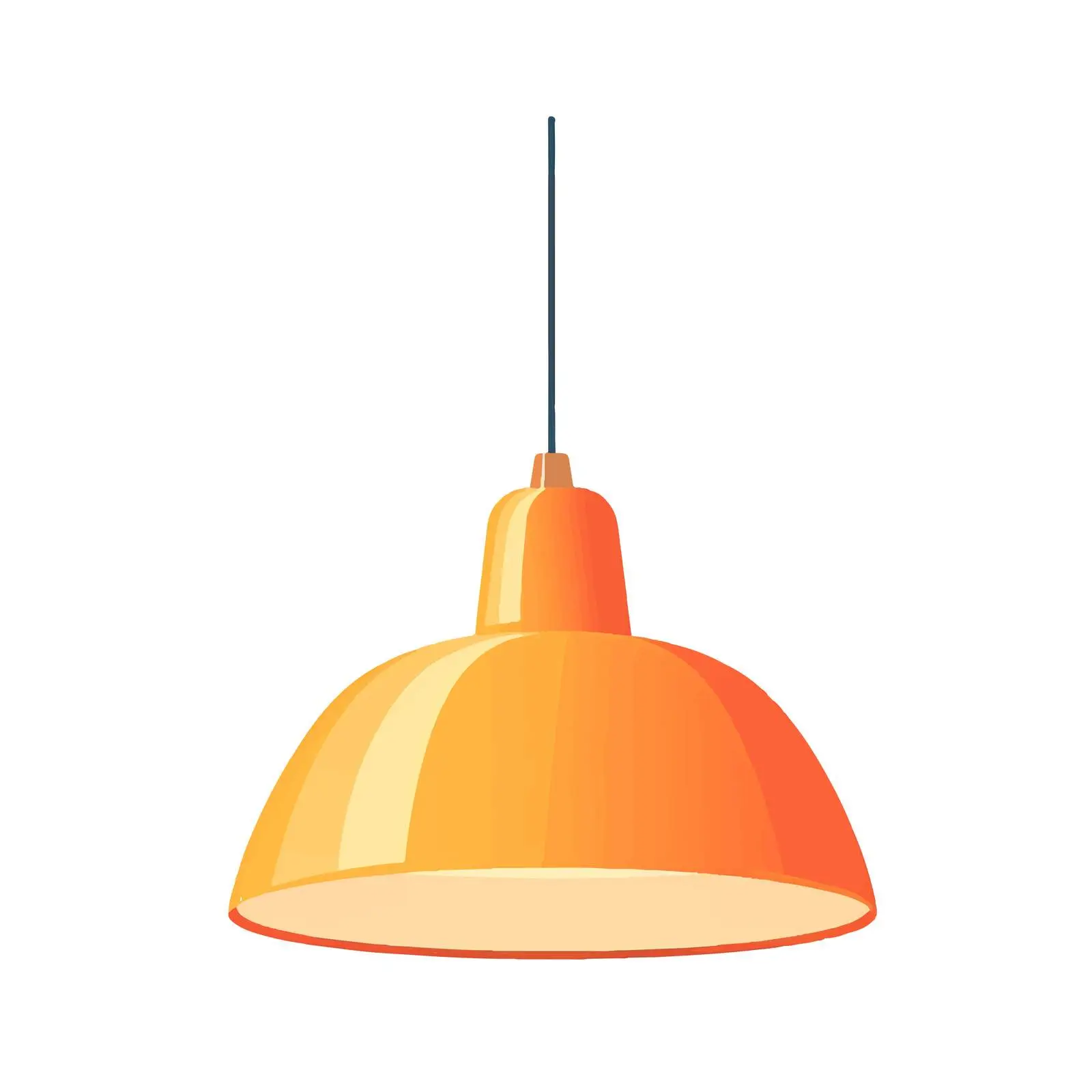 Suspended Electric Pendant Lamp on Cord — free download from Dotvec