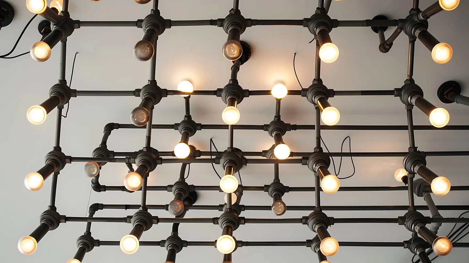 Industrial Ceiling Lighting System — free download from Dotvec