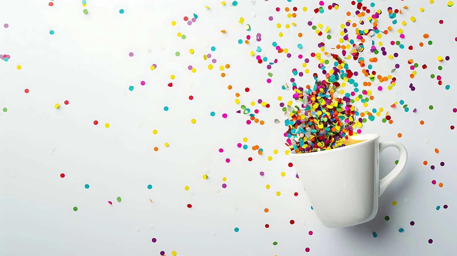 Elegant Celebration Background with Colorful Cup — free download from Dotvec