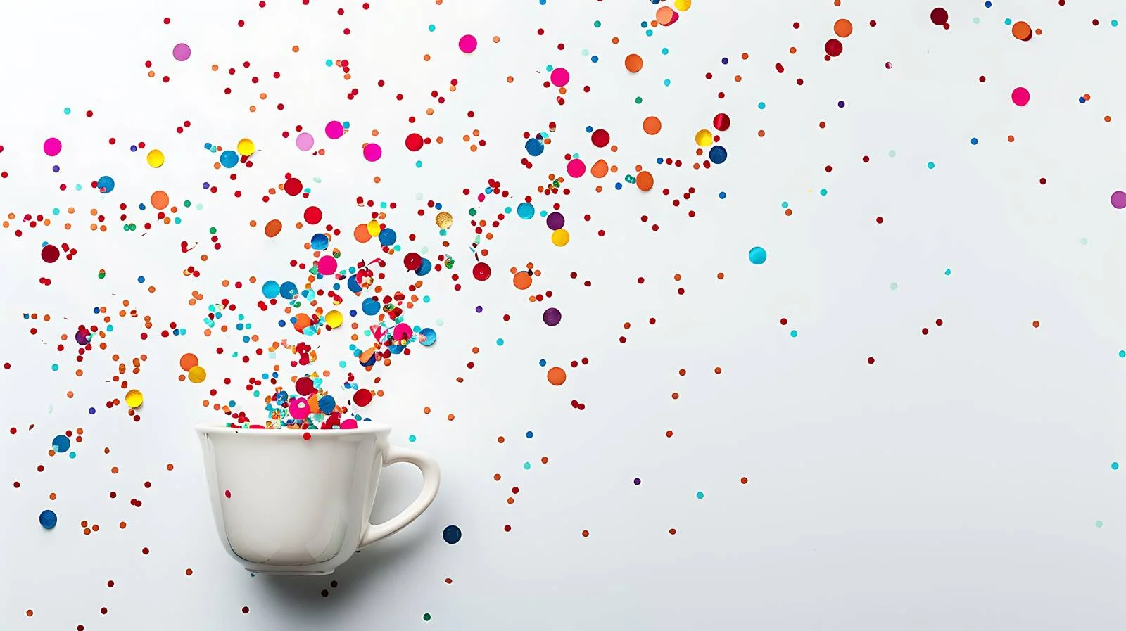 Colorful Celebration Cup Background — free download from Dotvec