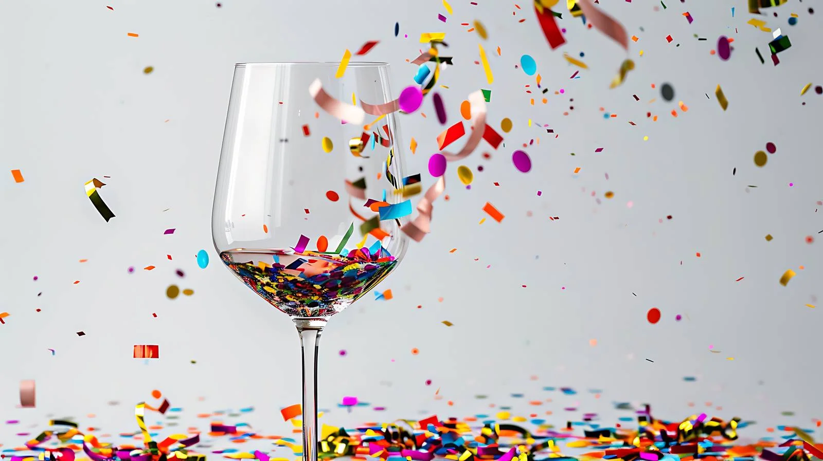 Elegant Celebration with Wine Glass Background — free download from Dotvec