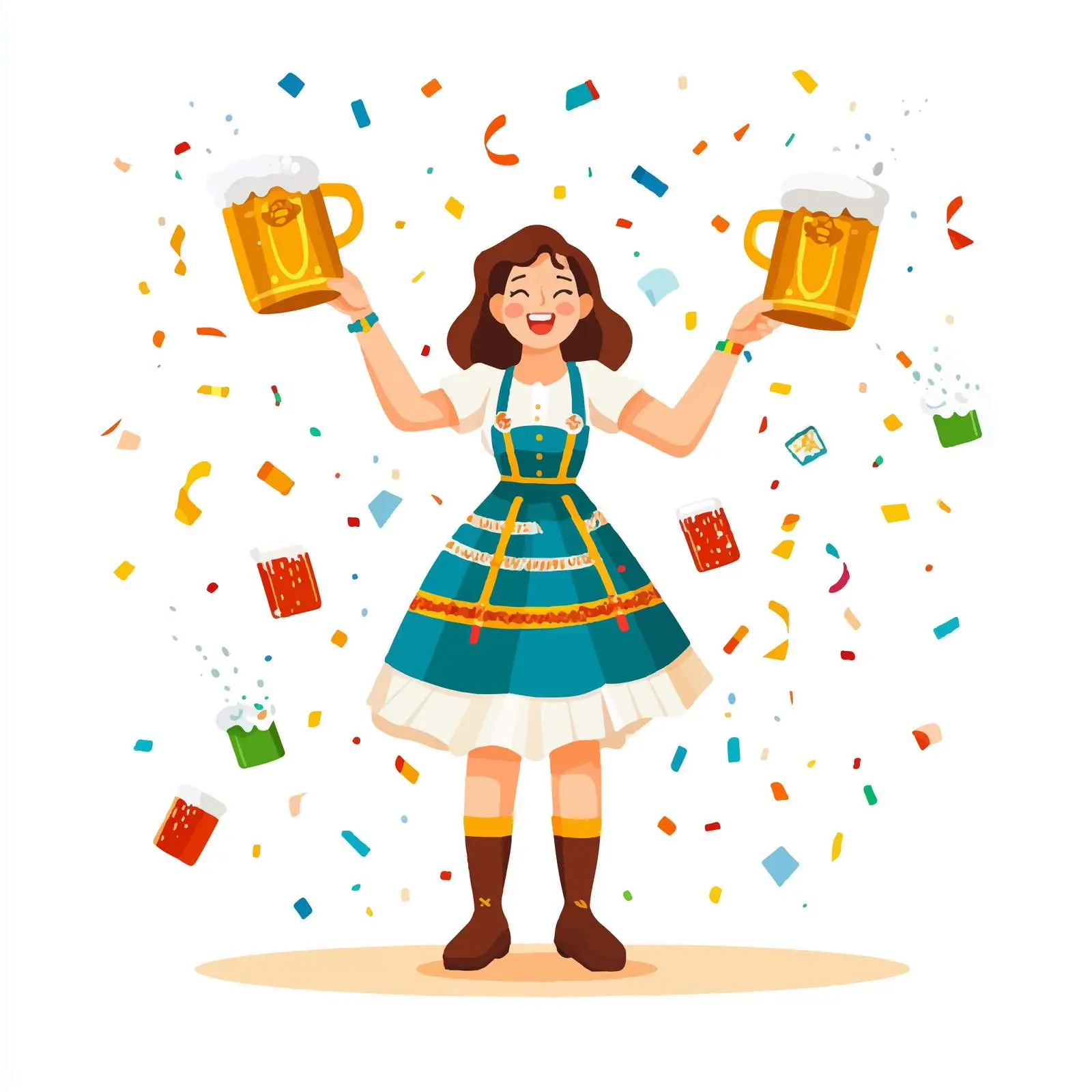 Oktoberfest Celebration Vector Design — free download from Dotvec