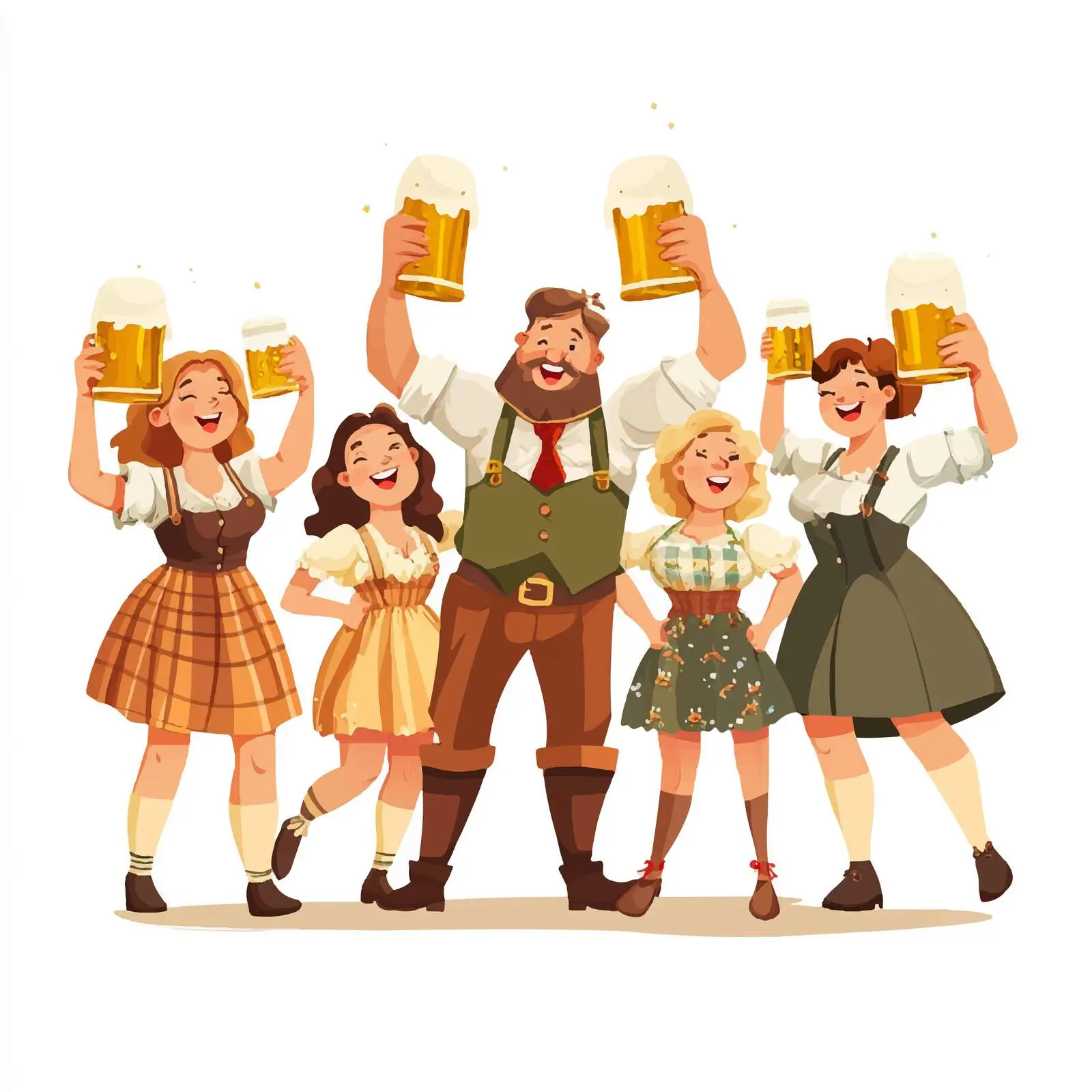Oktoberfest Celebration Vector Design — free download from Dotvec