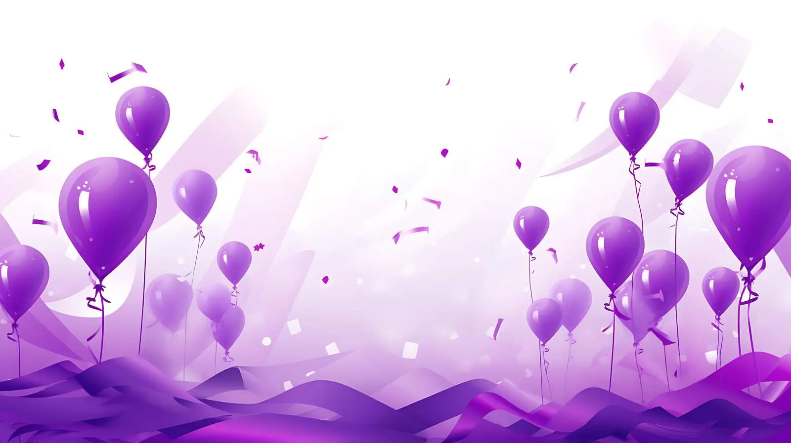 Purple Celebration Bunting Flags Background — free download from Dotvec