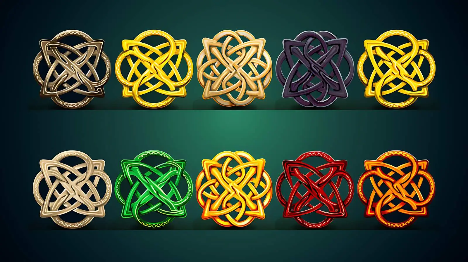 Celtic Knot Symbols: Eternal Beauty — free download from Dotvec