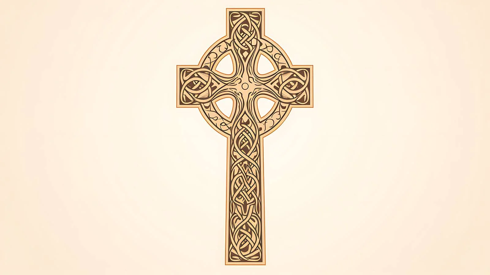 Celtic Cross Ornament — free download from Dotvec
