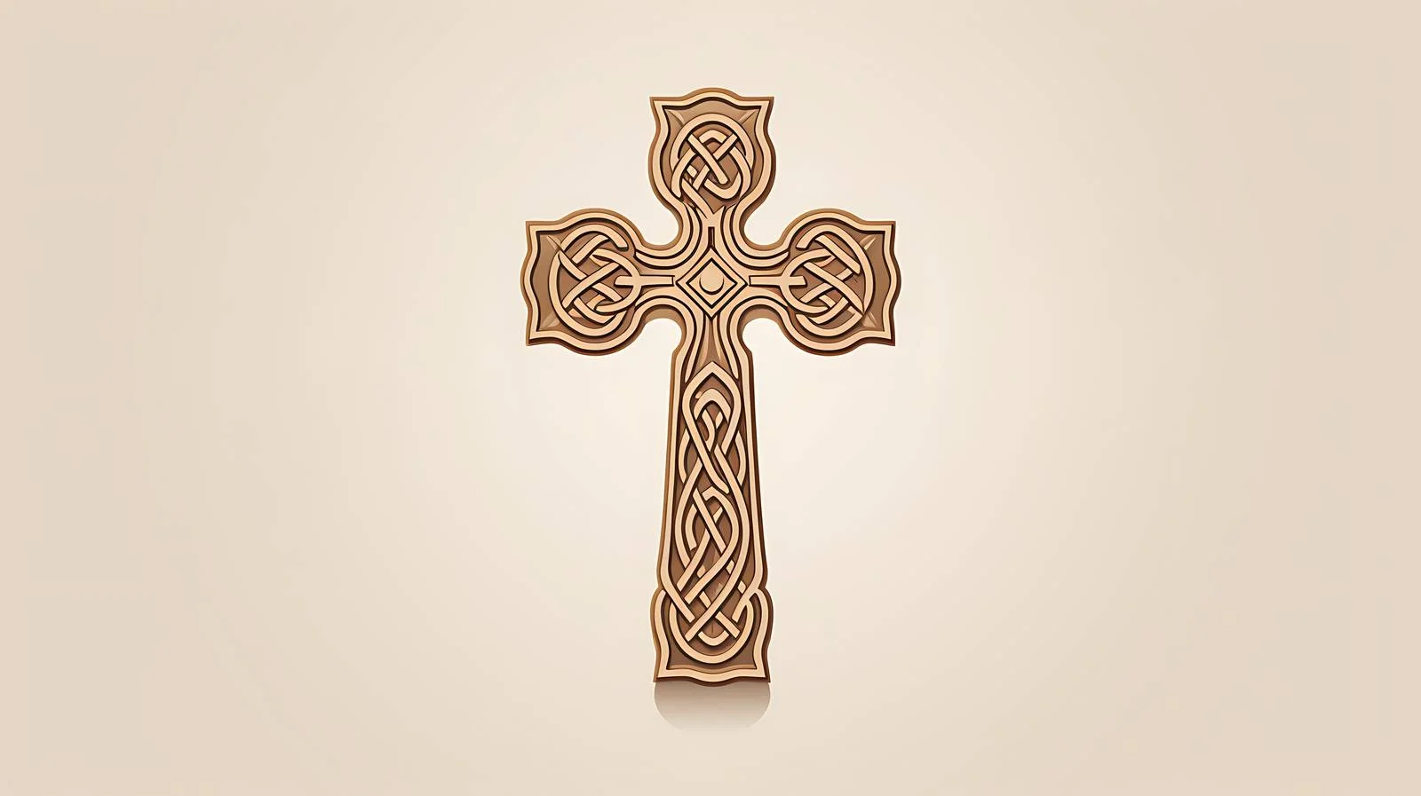 Celtic Cross Ornament — free download from Dotvec