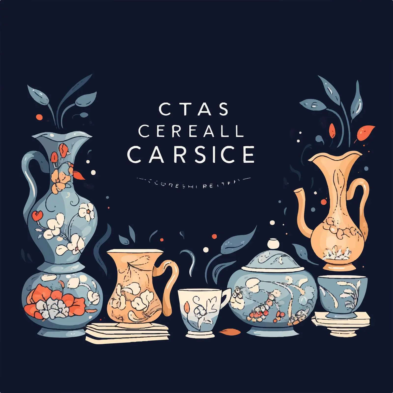 Ceramic Workshop Vector Poster Design — free download from Dotvec