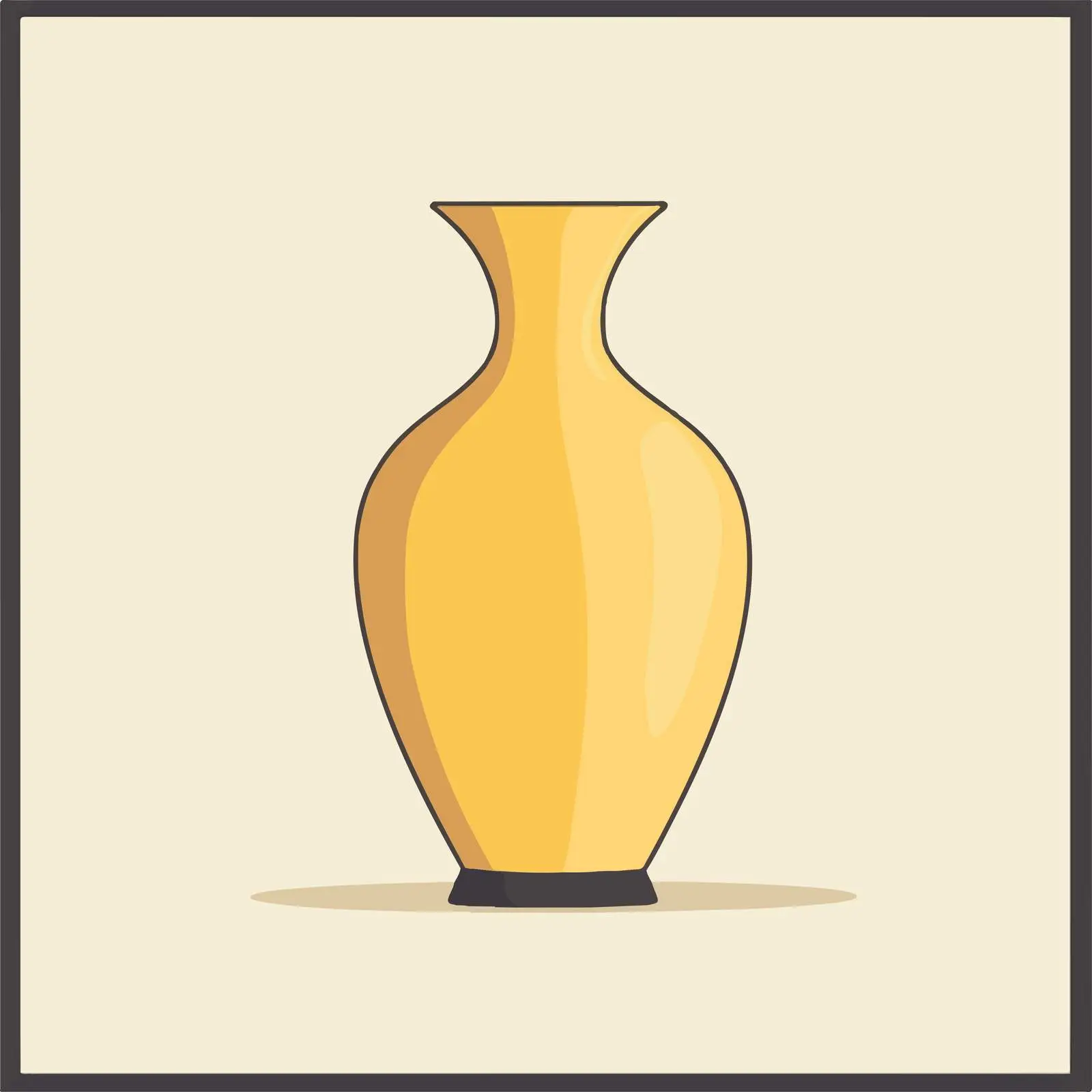 Ceramic Vase Vector Icon Illustration — free download from Dotvec