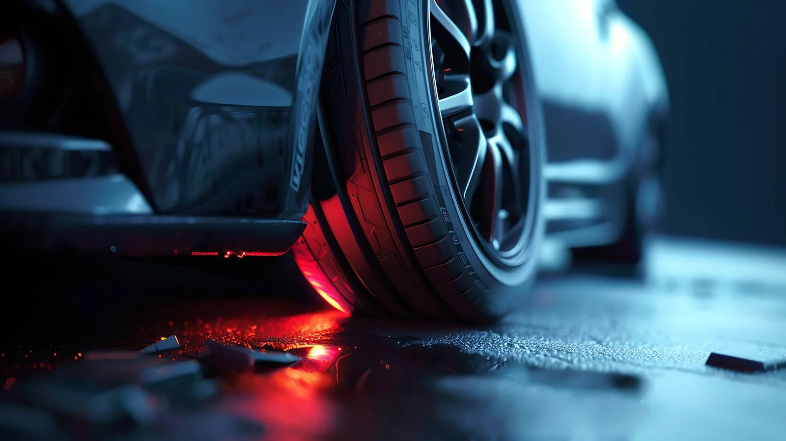 Replace Flat Car Tire and Damaged Maintenance — free download from Dotvec