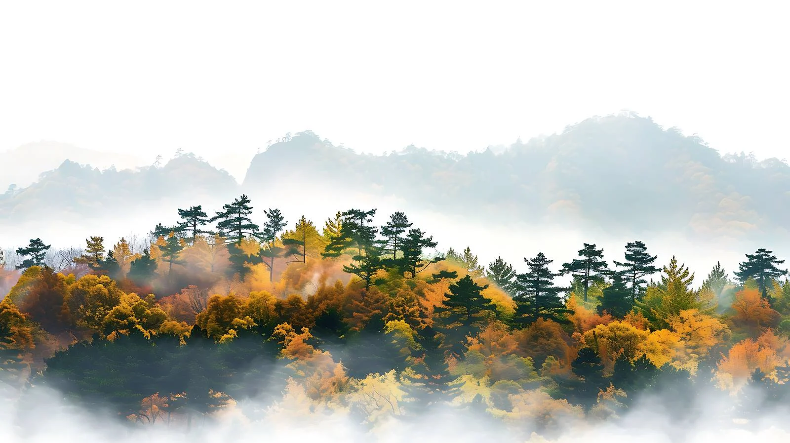 Changzhi Banshan Autumn Morning Isolation – free changzhi image from Dotvec